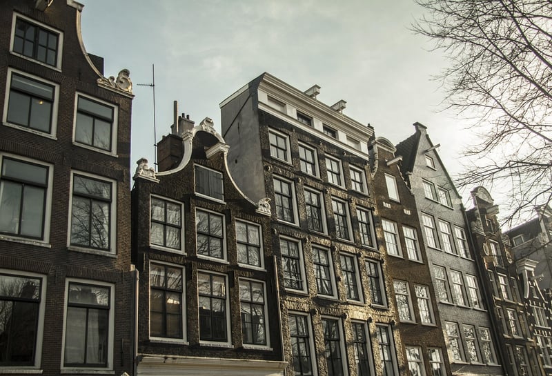 Map of Amsterdam, Netherlands